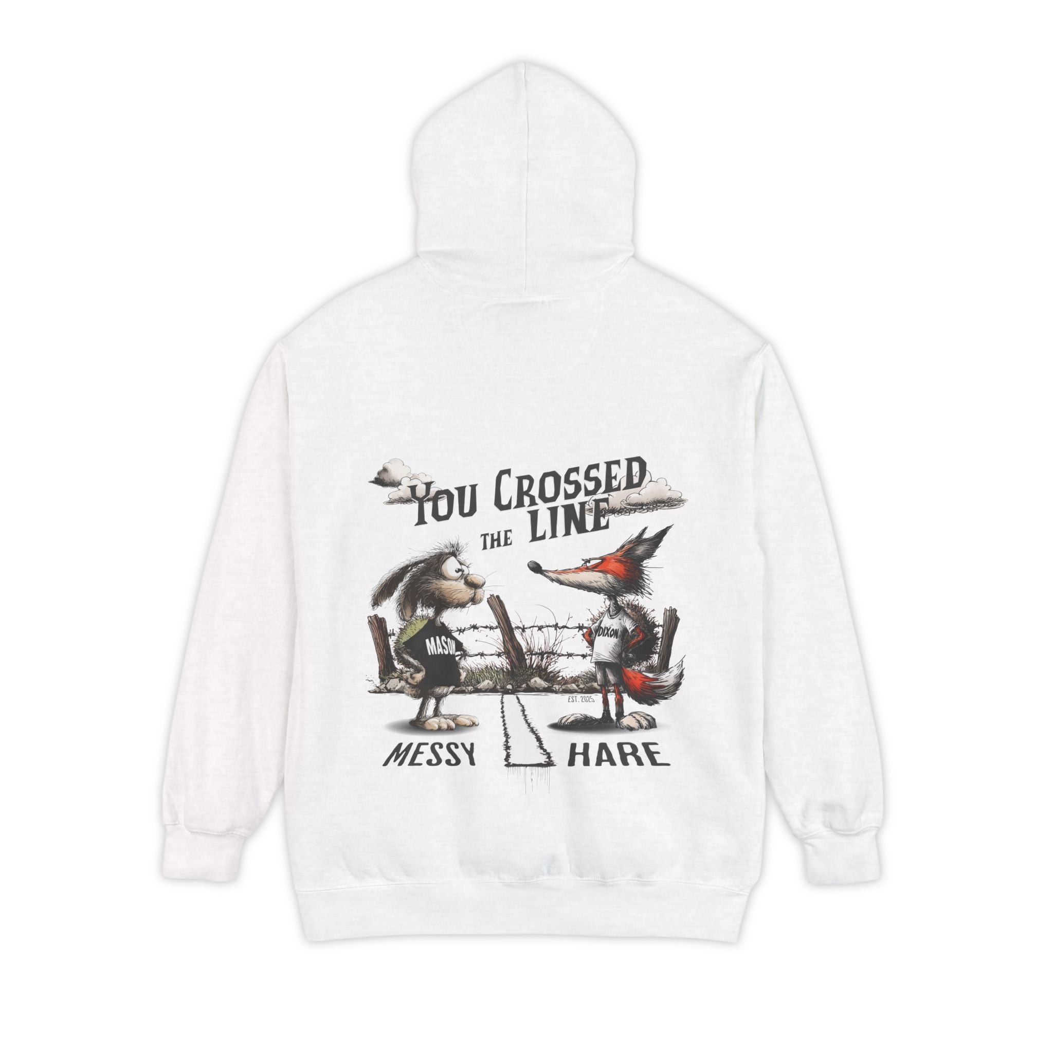 You Crossed the Line Pocket Hoodie