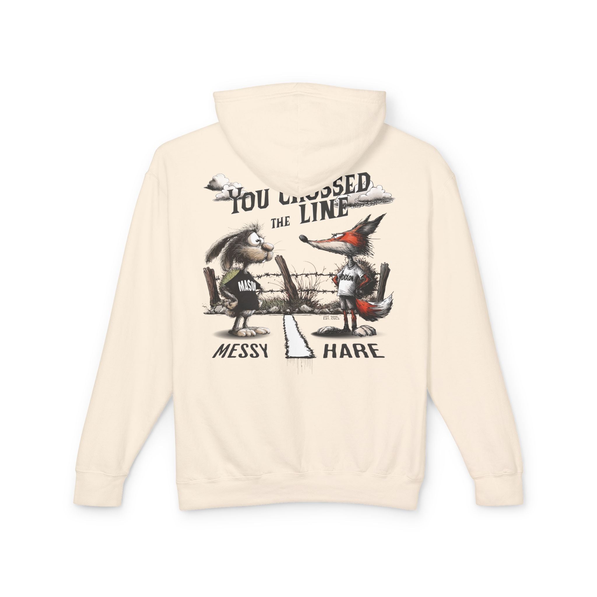 You Crossed the Line Hoodie (No Pocket)