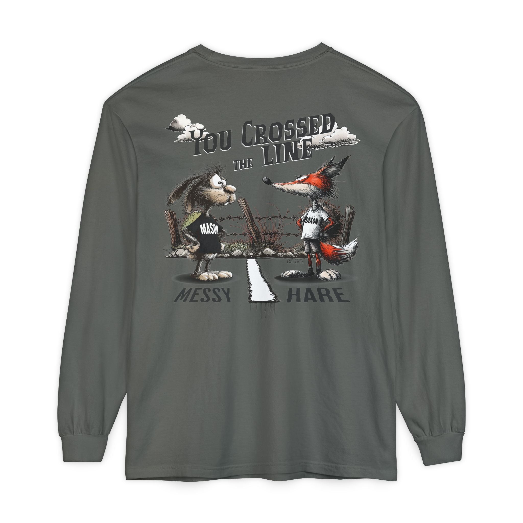 You Crossed the Line Long-Sleeve Tee