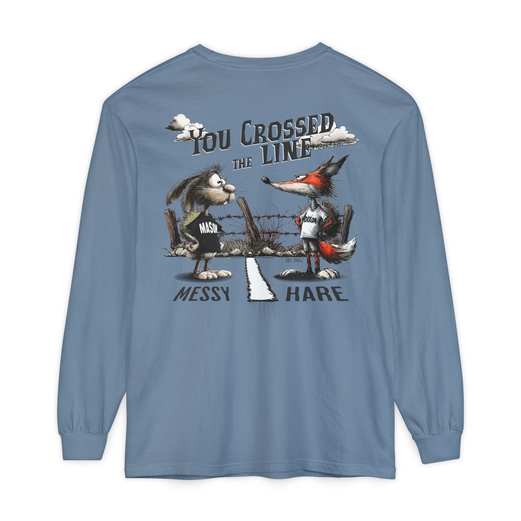 You Crossed the Line Long-Sleeve Tee