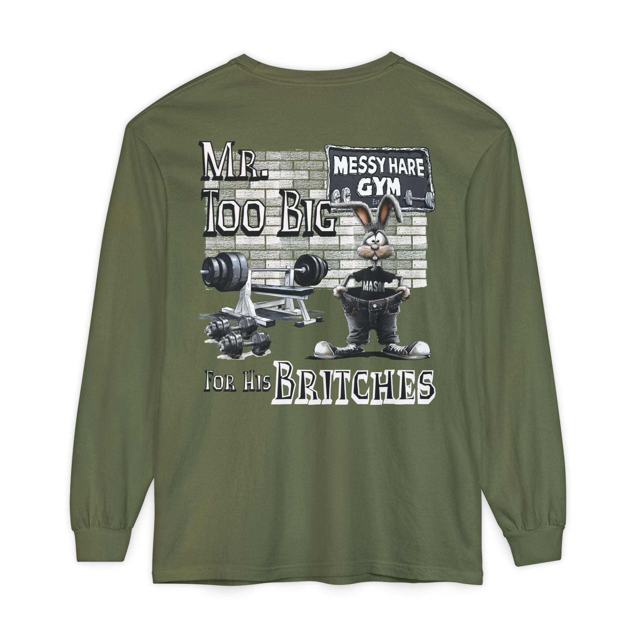 Mr. Too Big for His Britches Long-Sleeve Tee