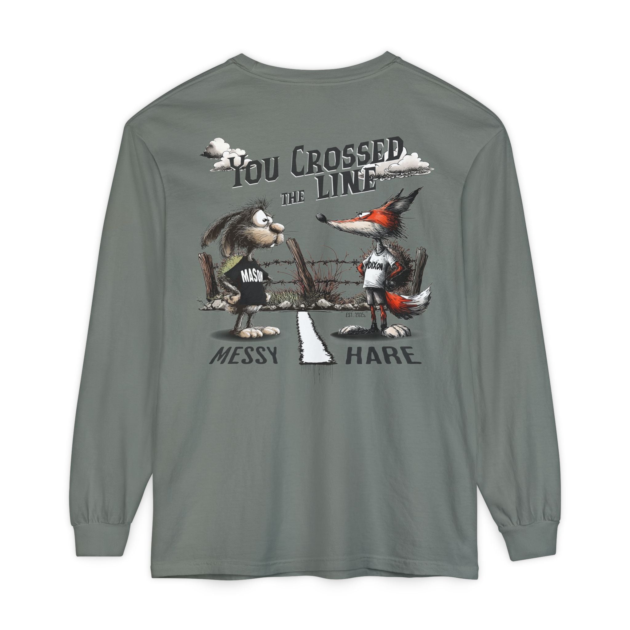 You Crossed the Line Long-Sleeve Tee