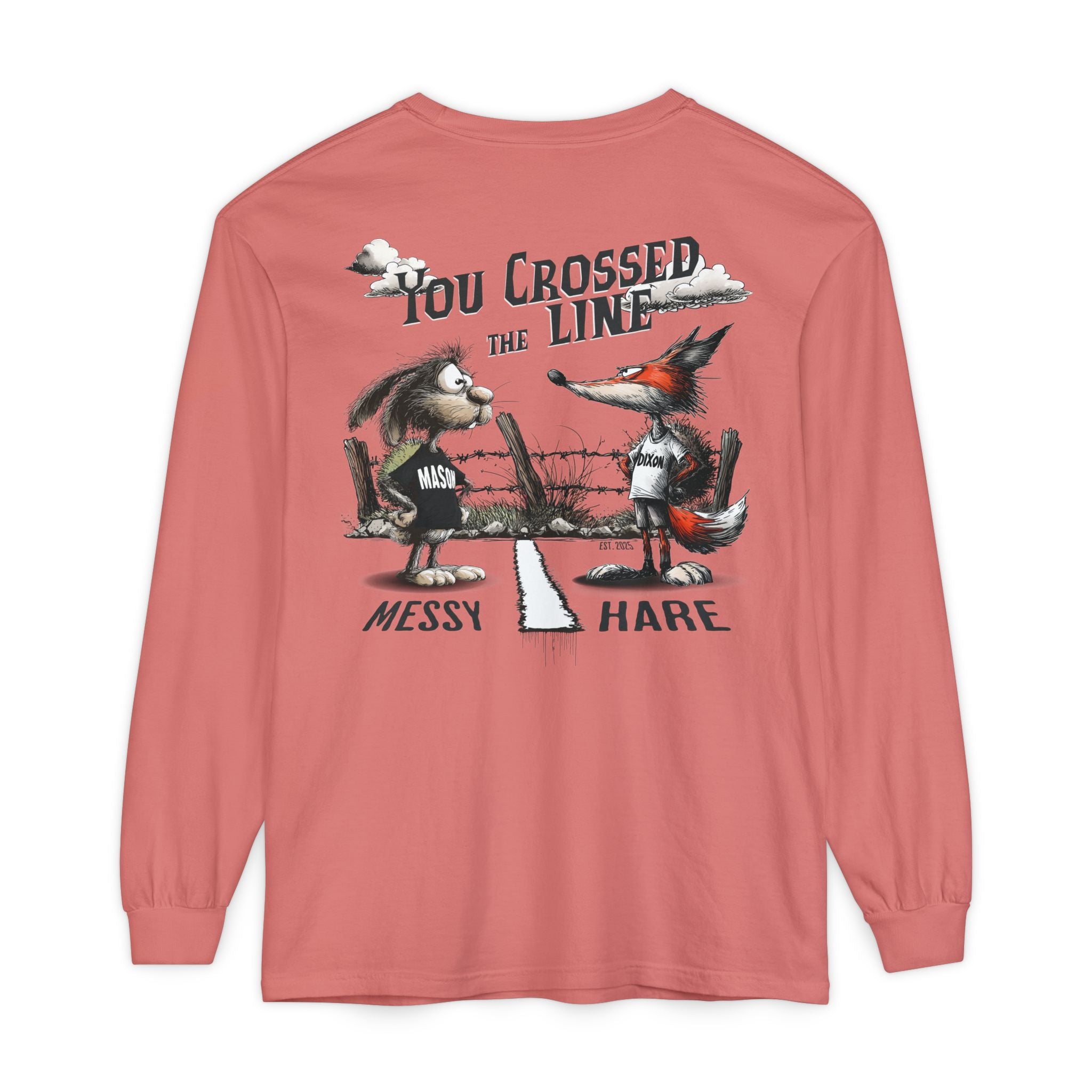 You Crossed the Line Long-Sleeve Tee