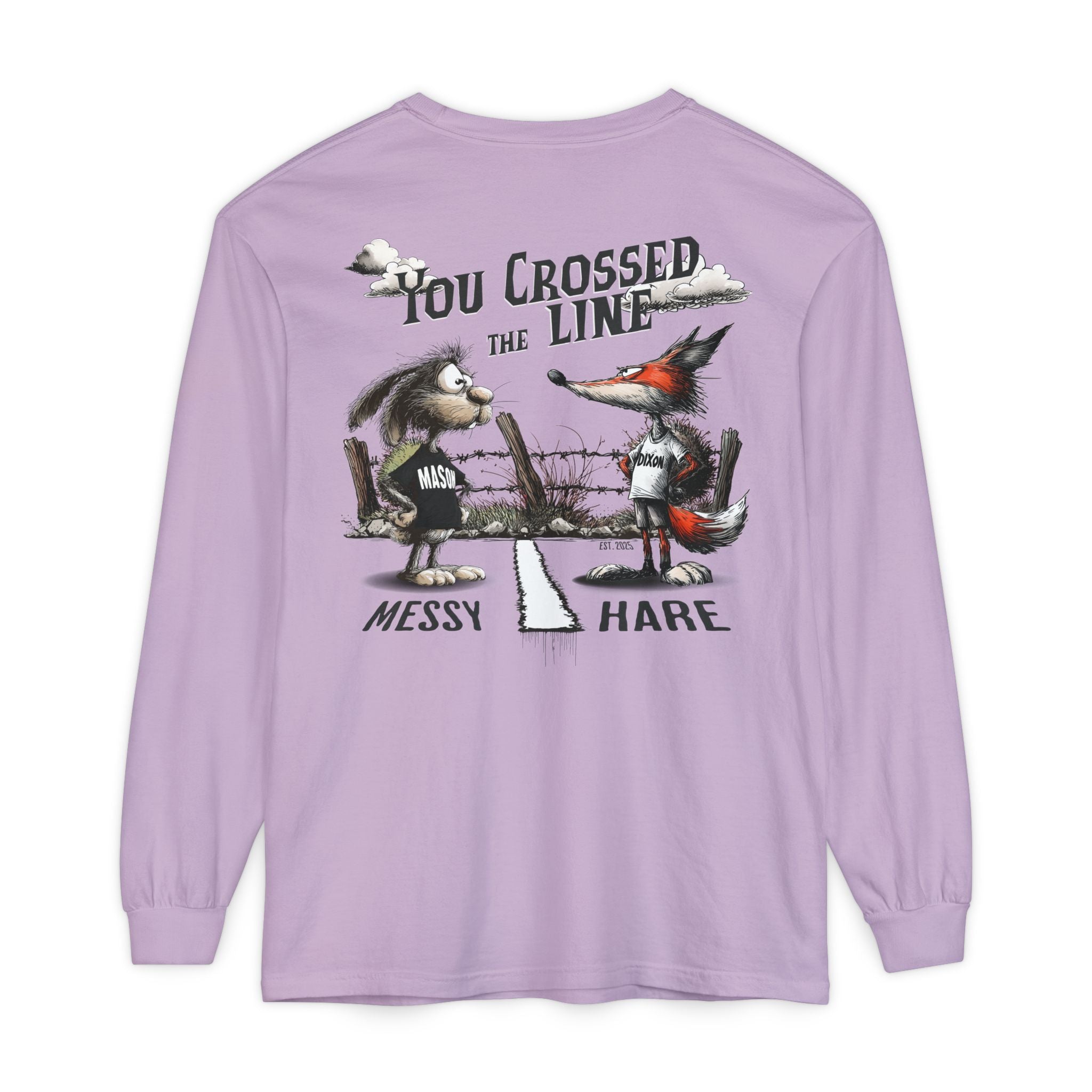 You Crossed the Line Long-Sleeve Tee