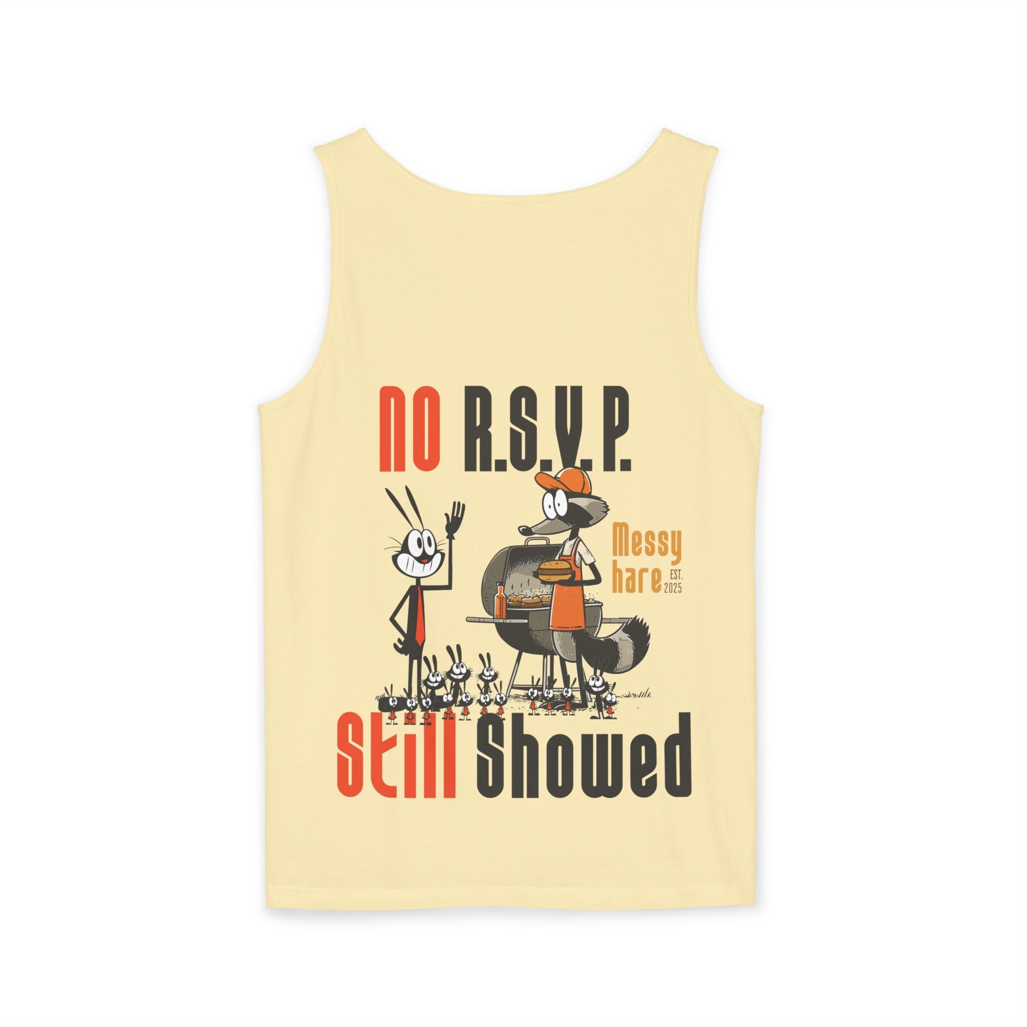 No RSVP. Still Showed. Tank
