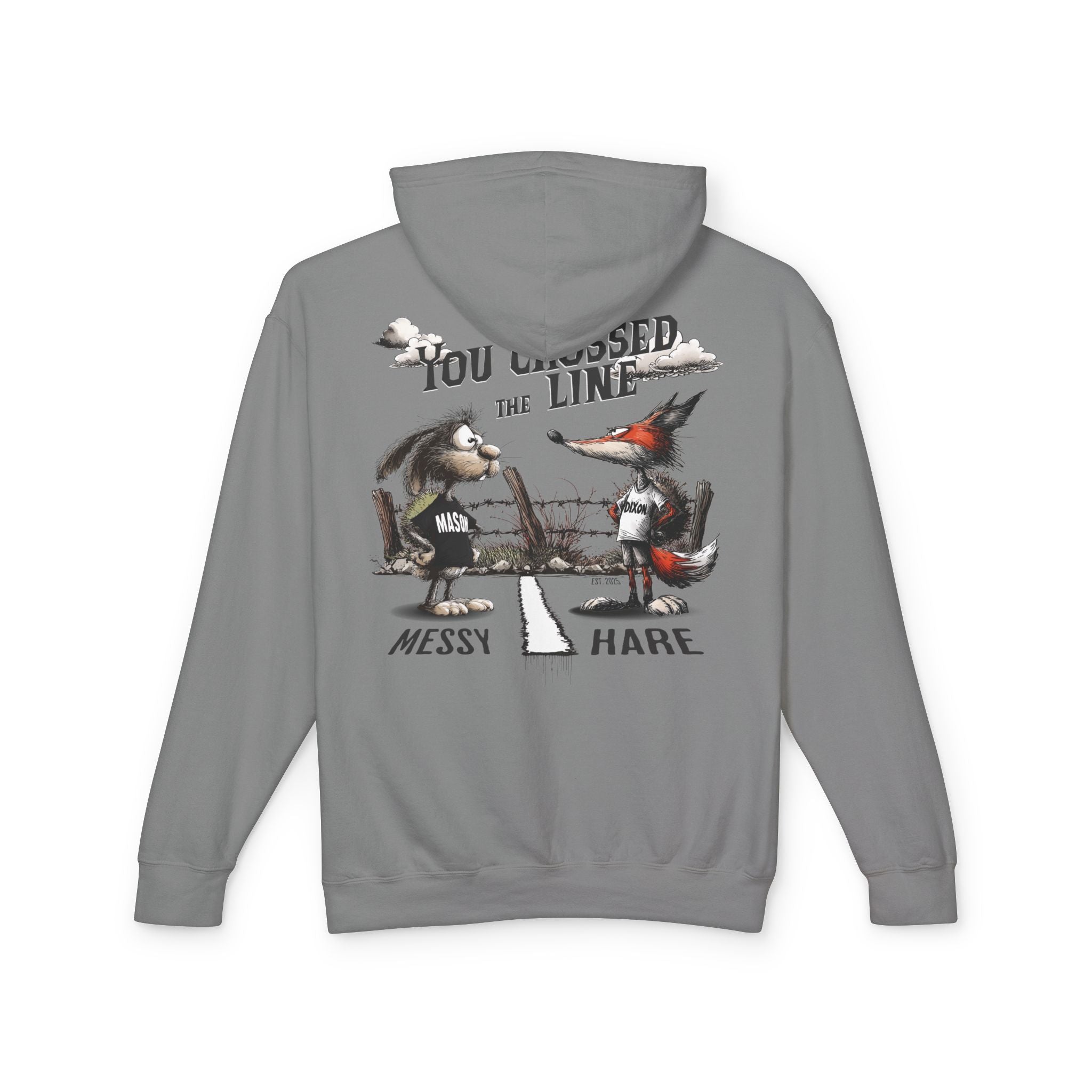 You Crossed the Line Hoodie (No Pocket)