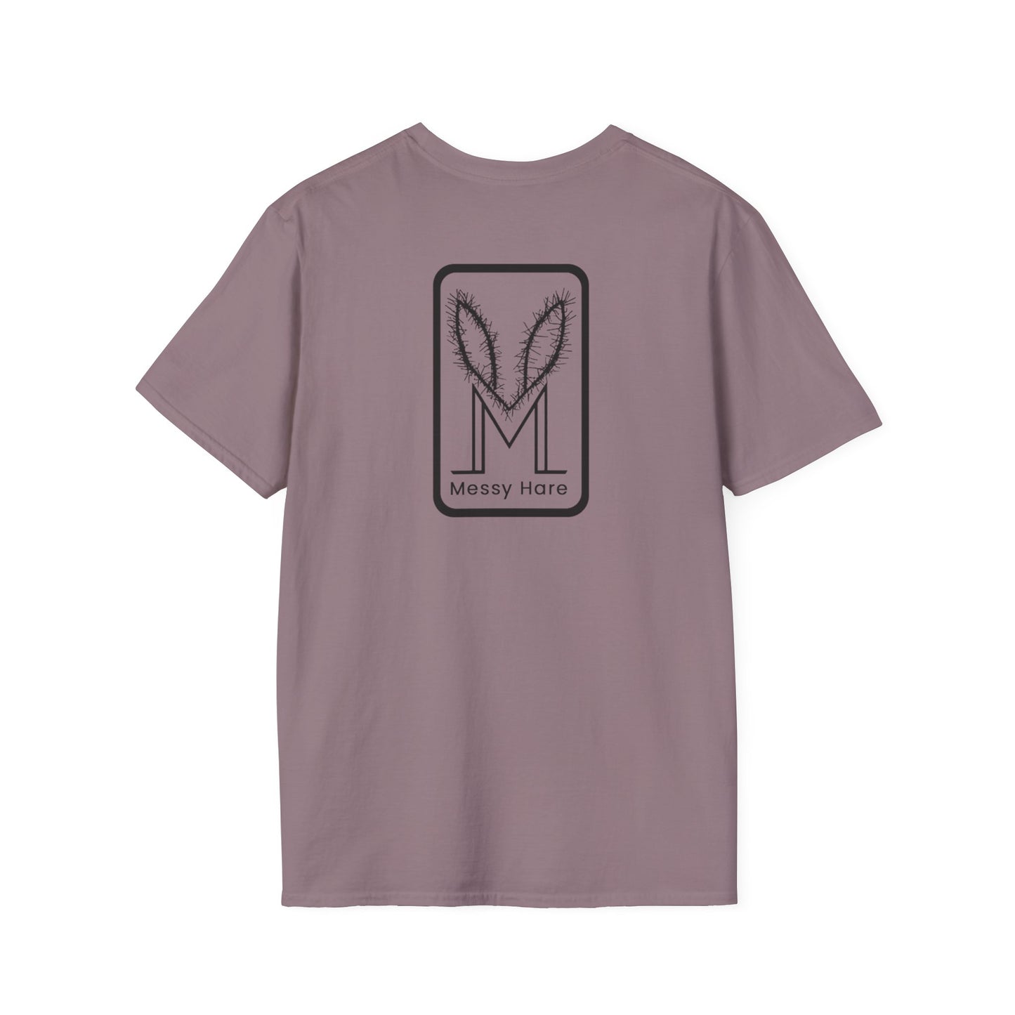 Messy Hare Logo, Loose Fit Tee