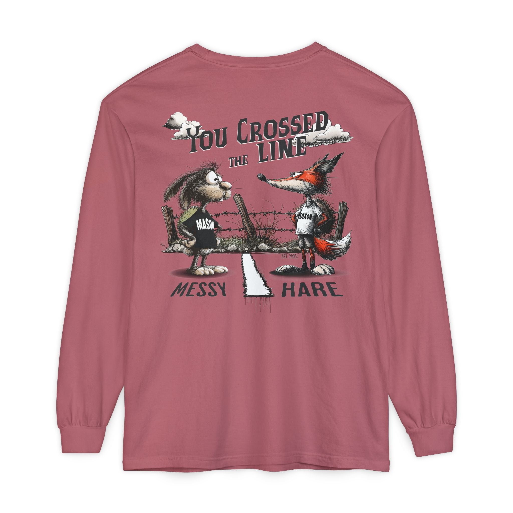 You Crossed the Line Long-Sleeve Tee