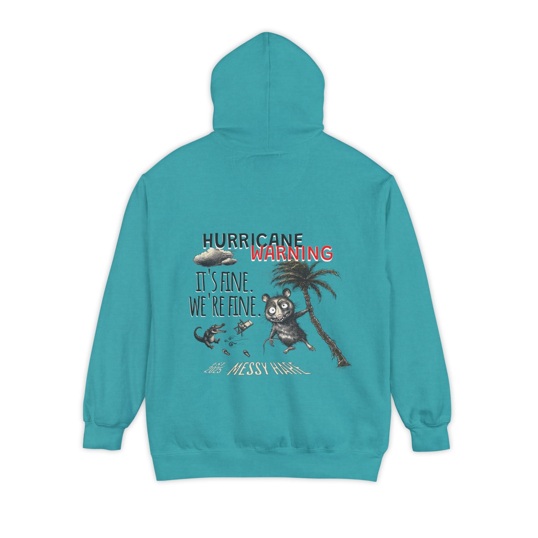 It's Fine. We're Fine. Pocket Hoodie