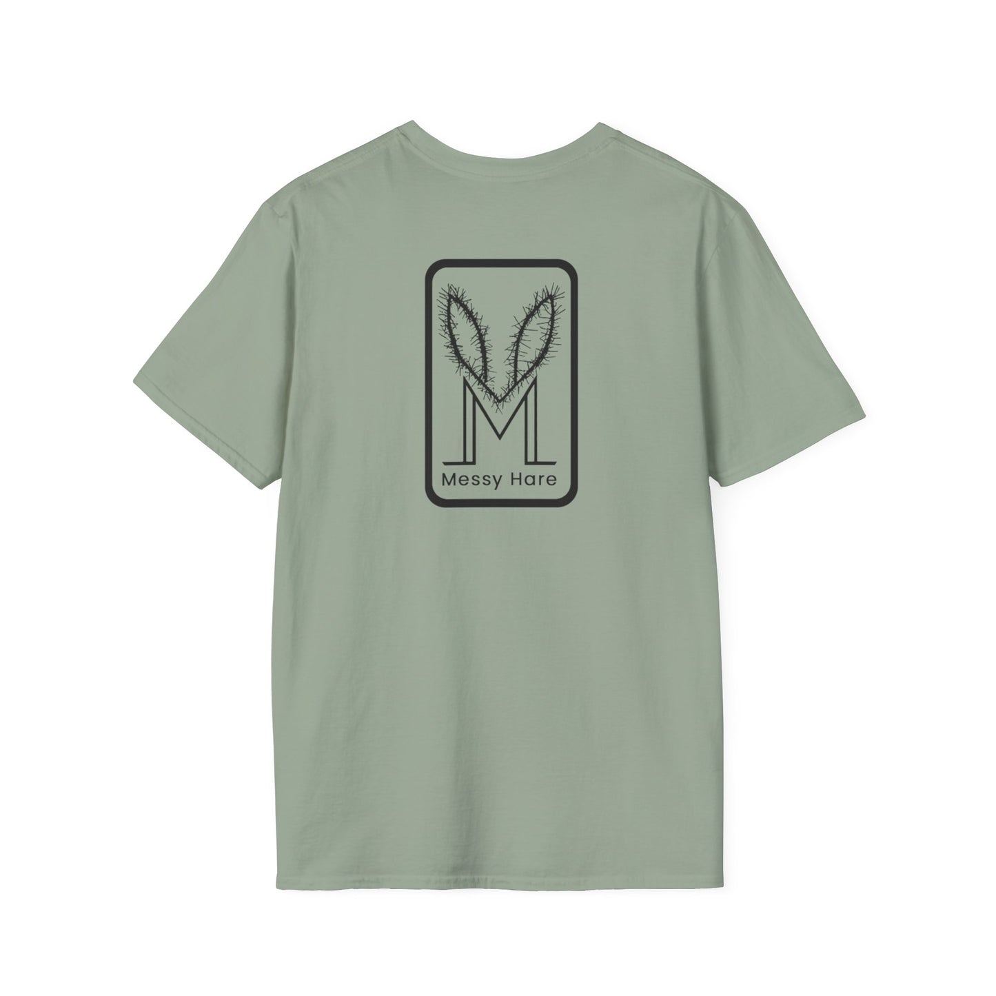 Messy Hare Logo, Loose Fit Tee