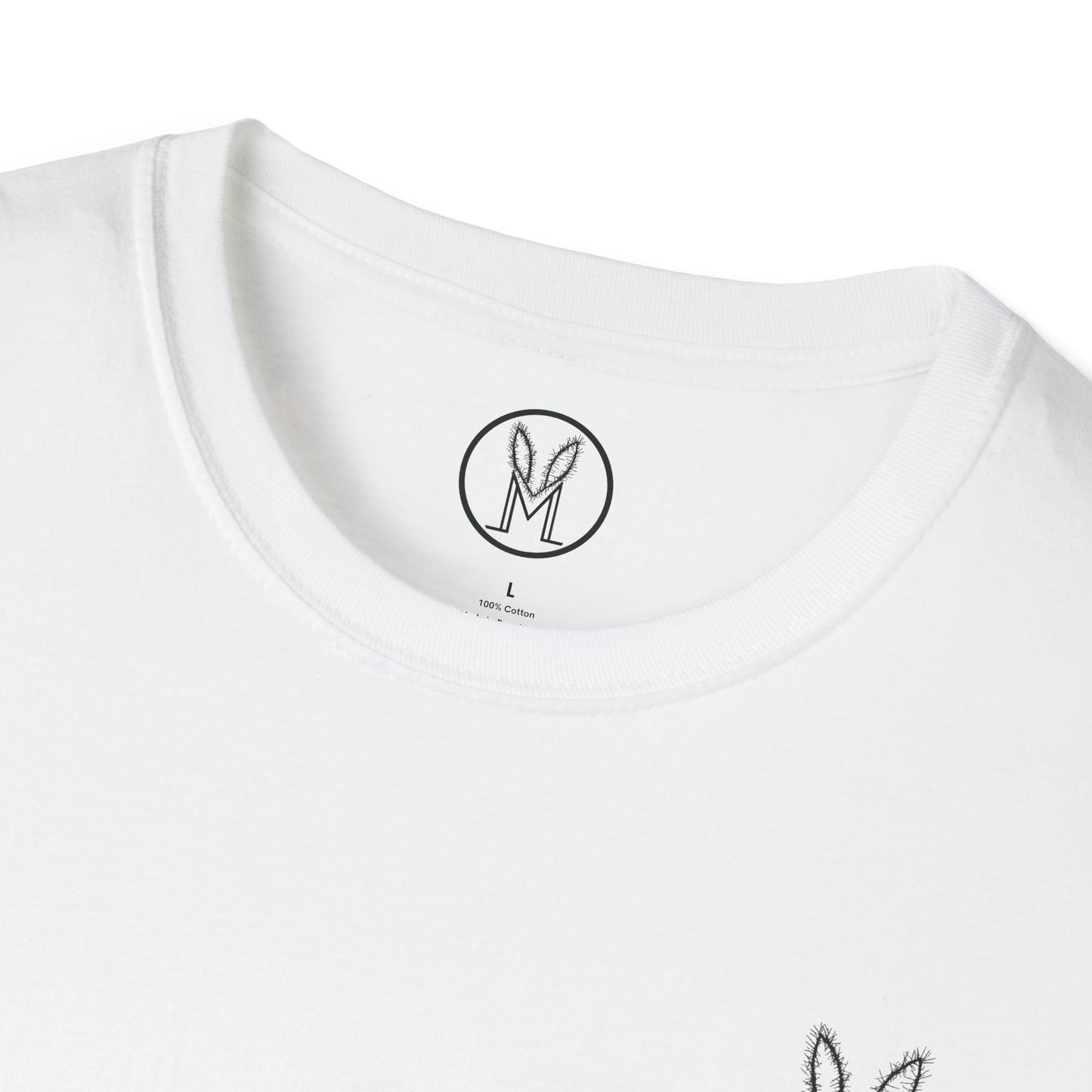 Messy Hare Logo, Loose Fit Tee