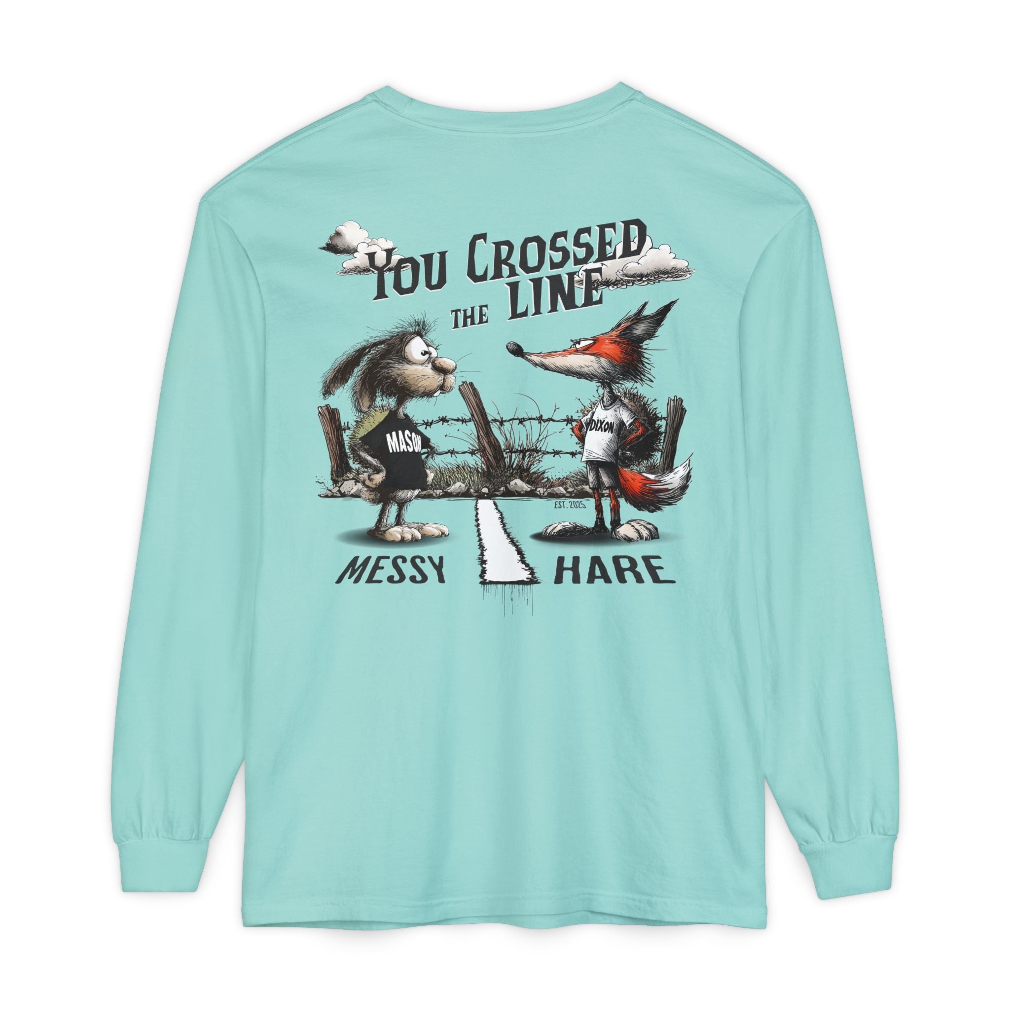 You Crossed the Line Long-Sleeve Tee