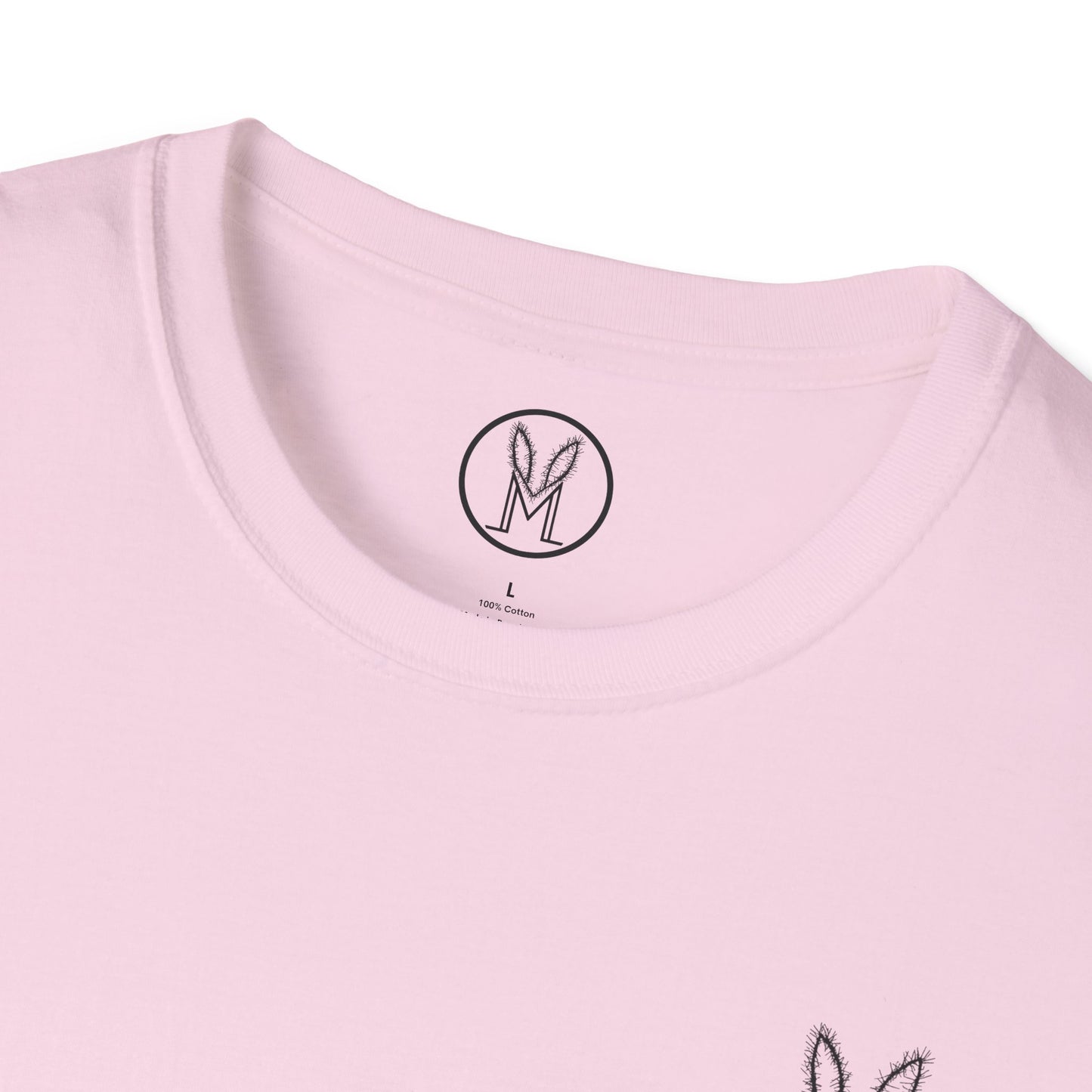 Messy Hare Logo, Loose Fit Tee