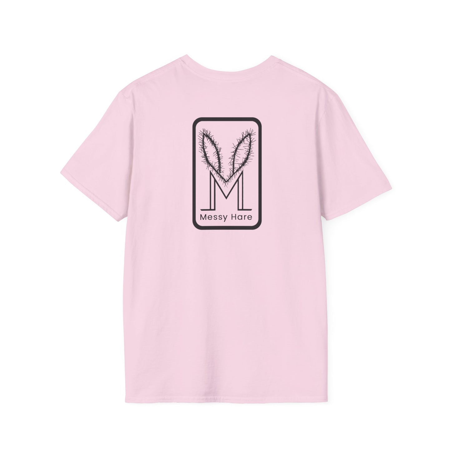 Messy Hare Logo, Loose Fit Tee