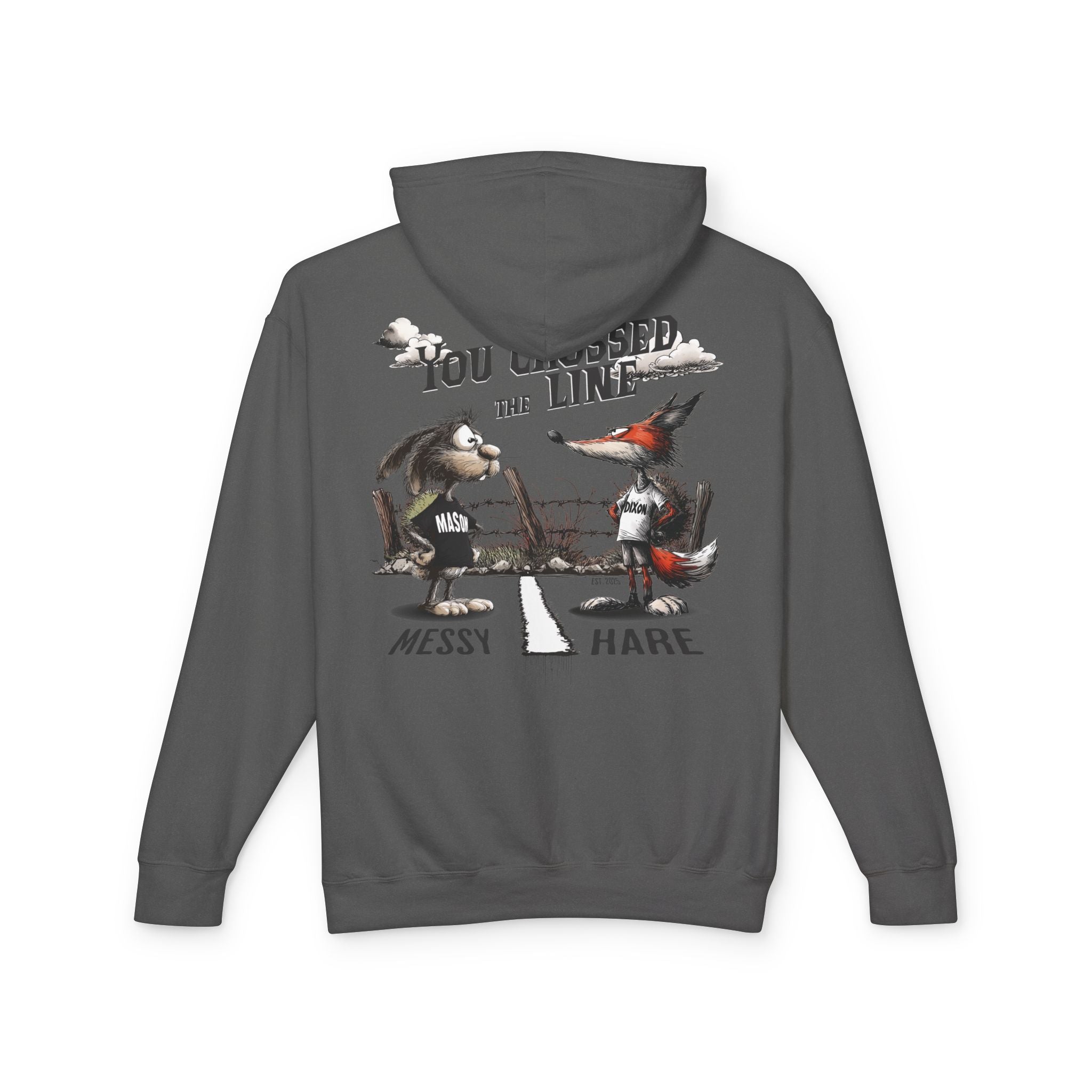 You Crossed the Line Hoodie (No Pocket)
