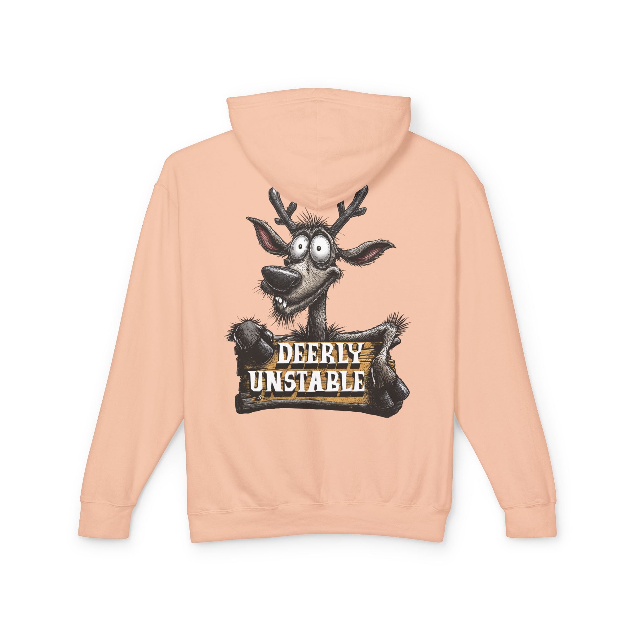 Deerly Unstable Hoodie (No Pocket)