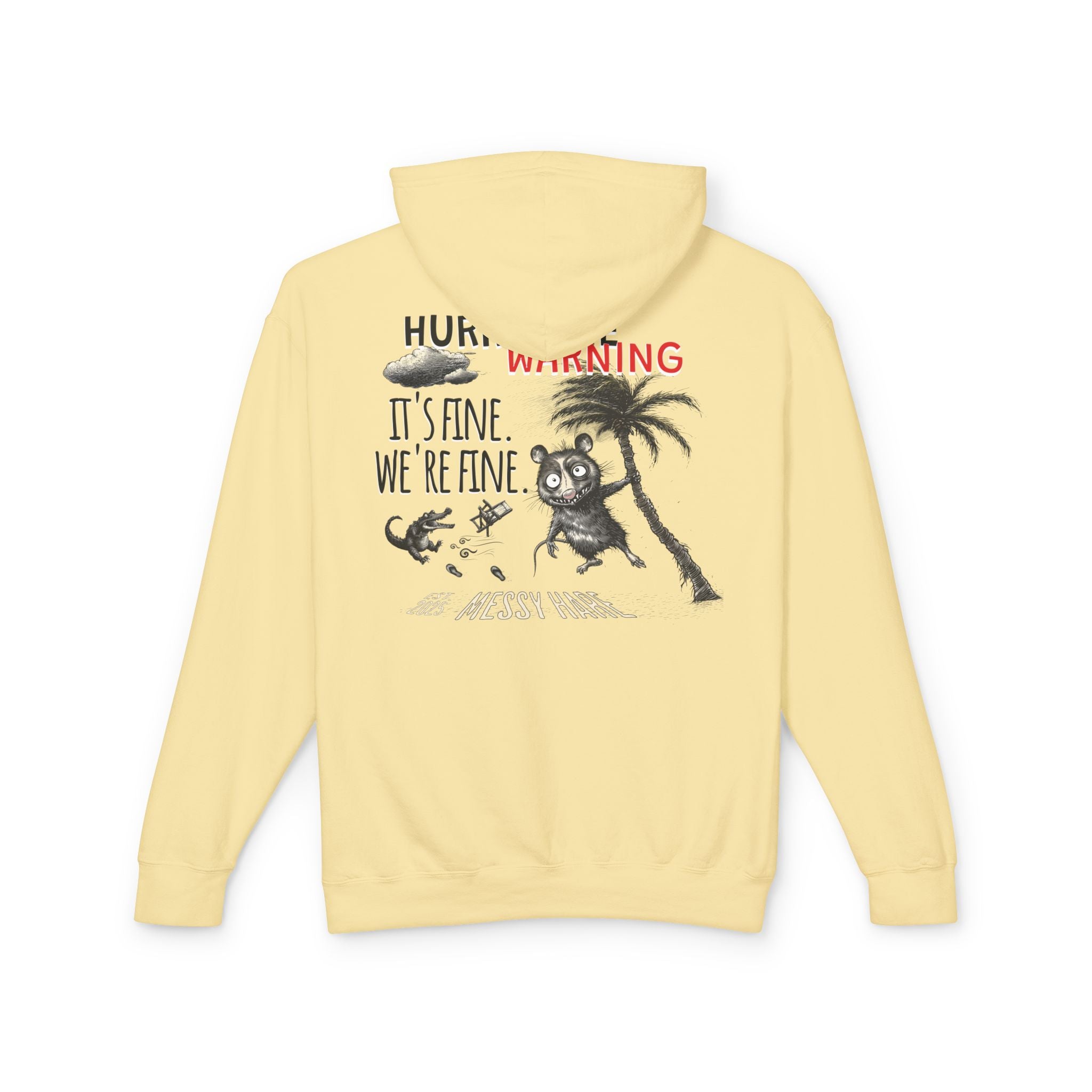 It's Fine. We're Fine. Hoodie (No Pocket)
