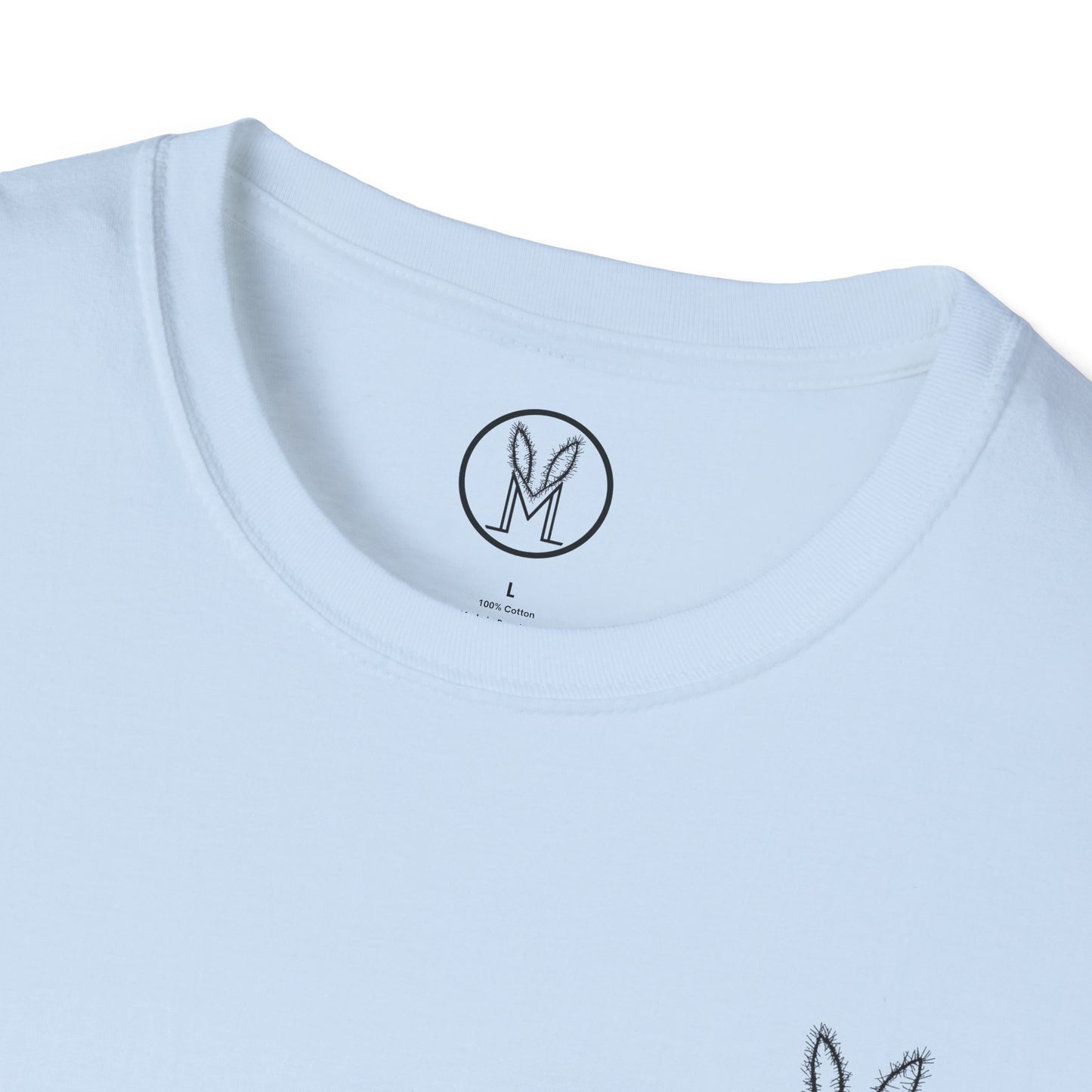 Messy Hare Logo, Loose Fit Tee