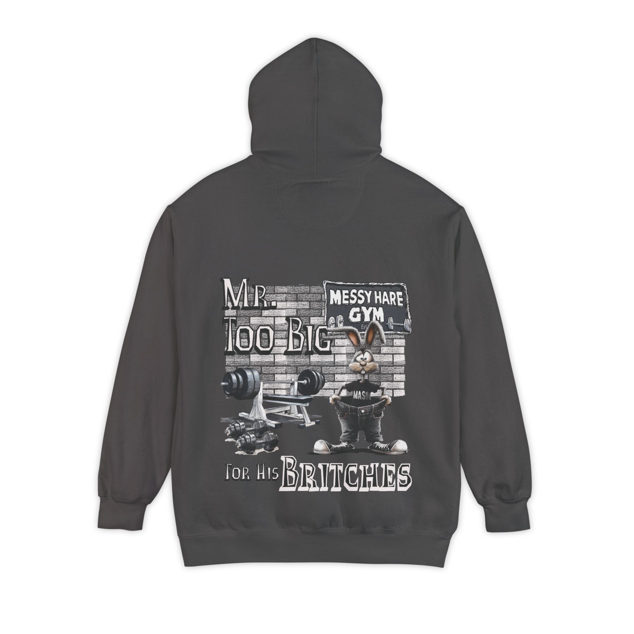 Mr Too Big for His Britches Pocket Hoodie