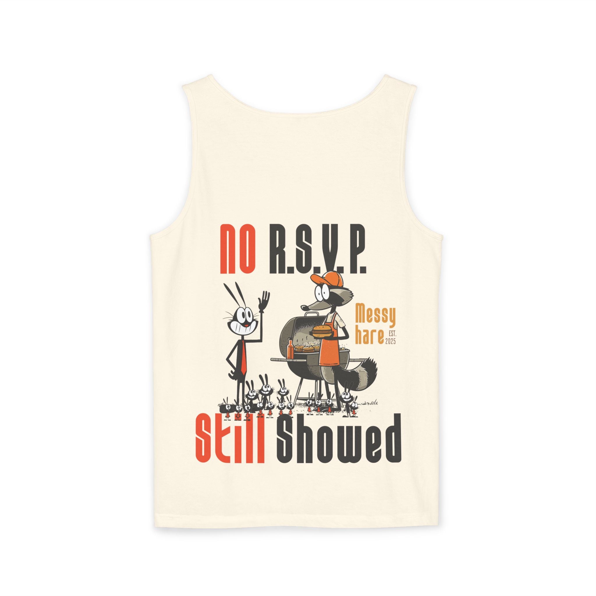 No RSVP. Still Showed. Tank