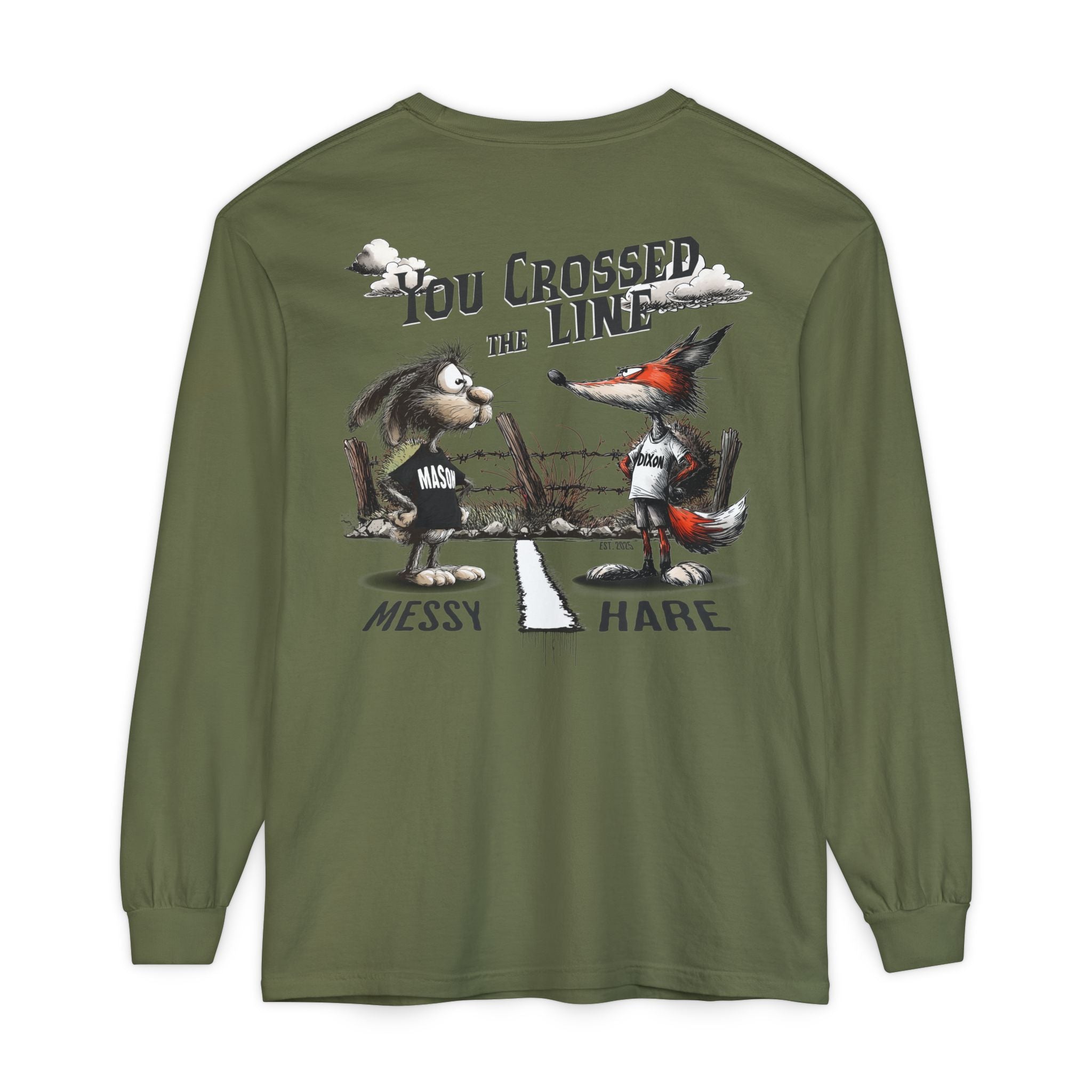 You Crossed the Line Long-Sleeve Tee