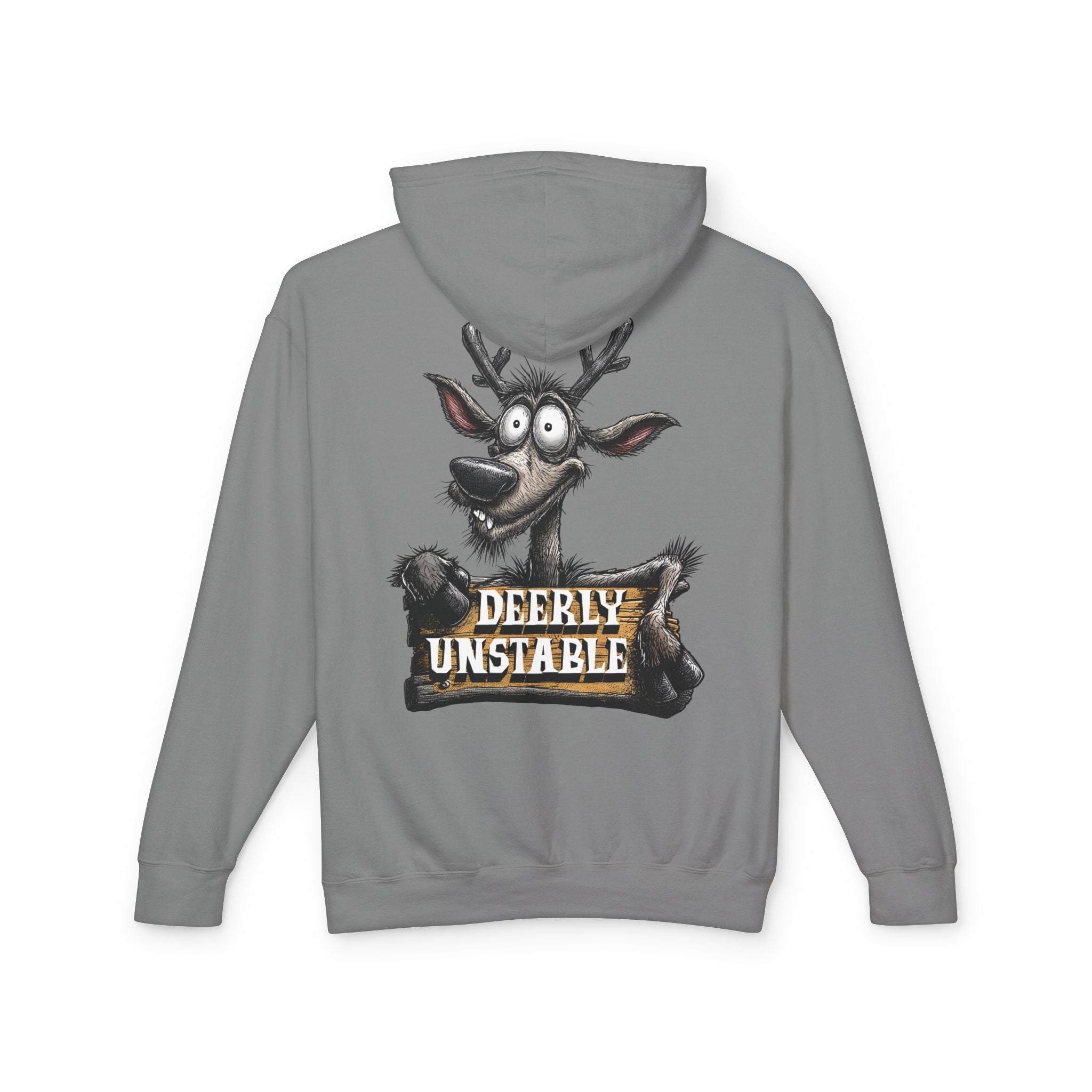 Deerly Unstable Hoodie (No Pocket)