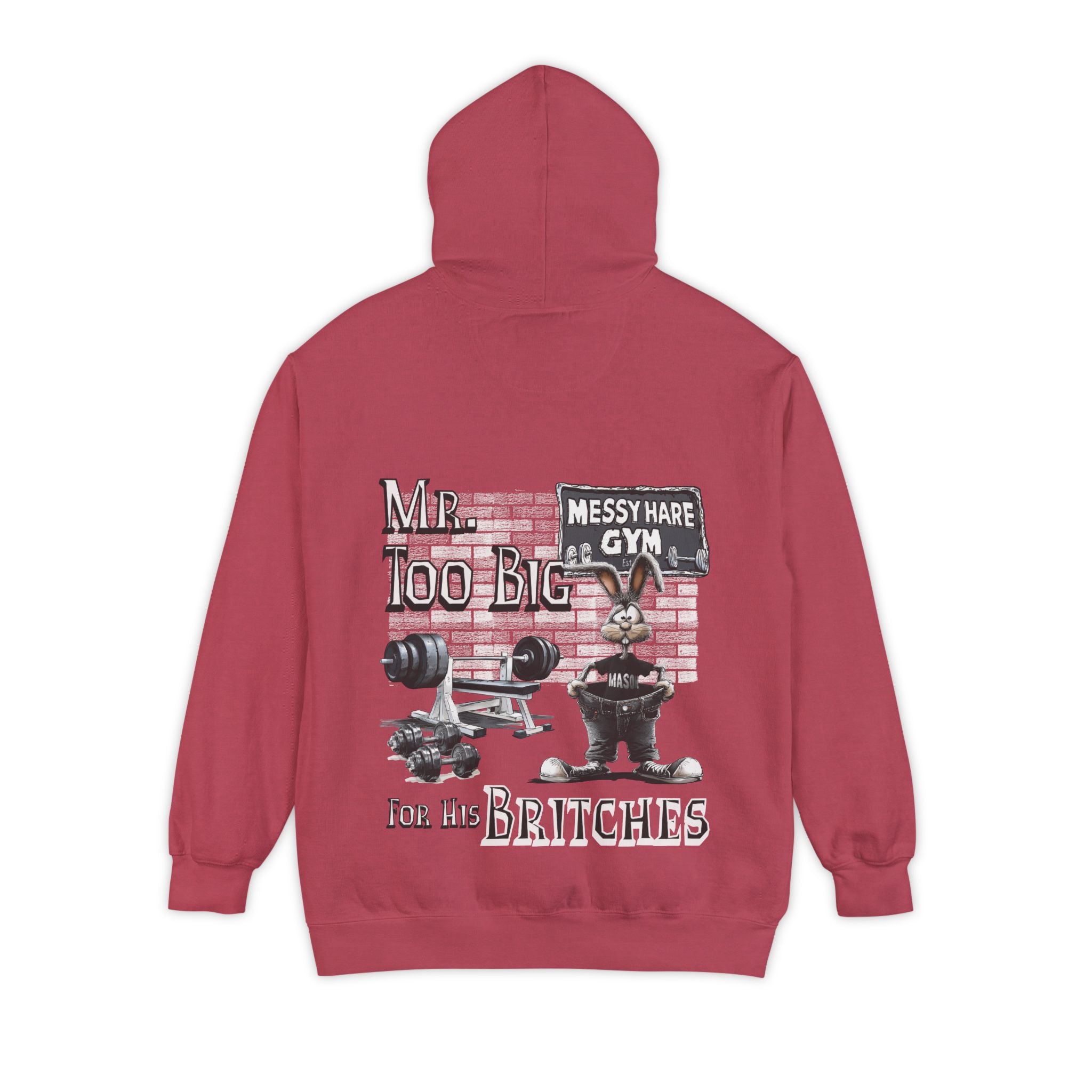 Mr Too Big for His Britches Pocket Hoodie