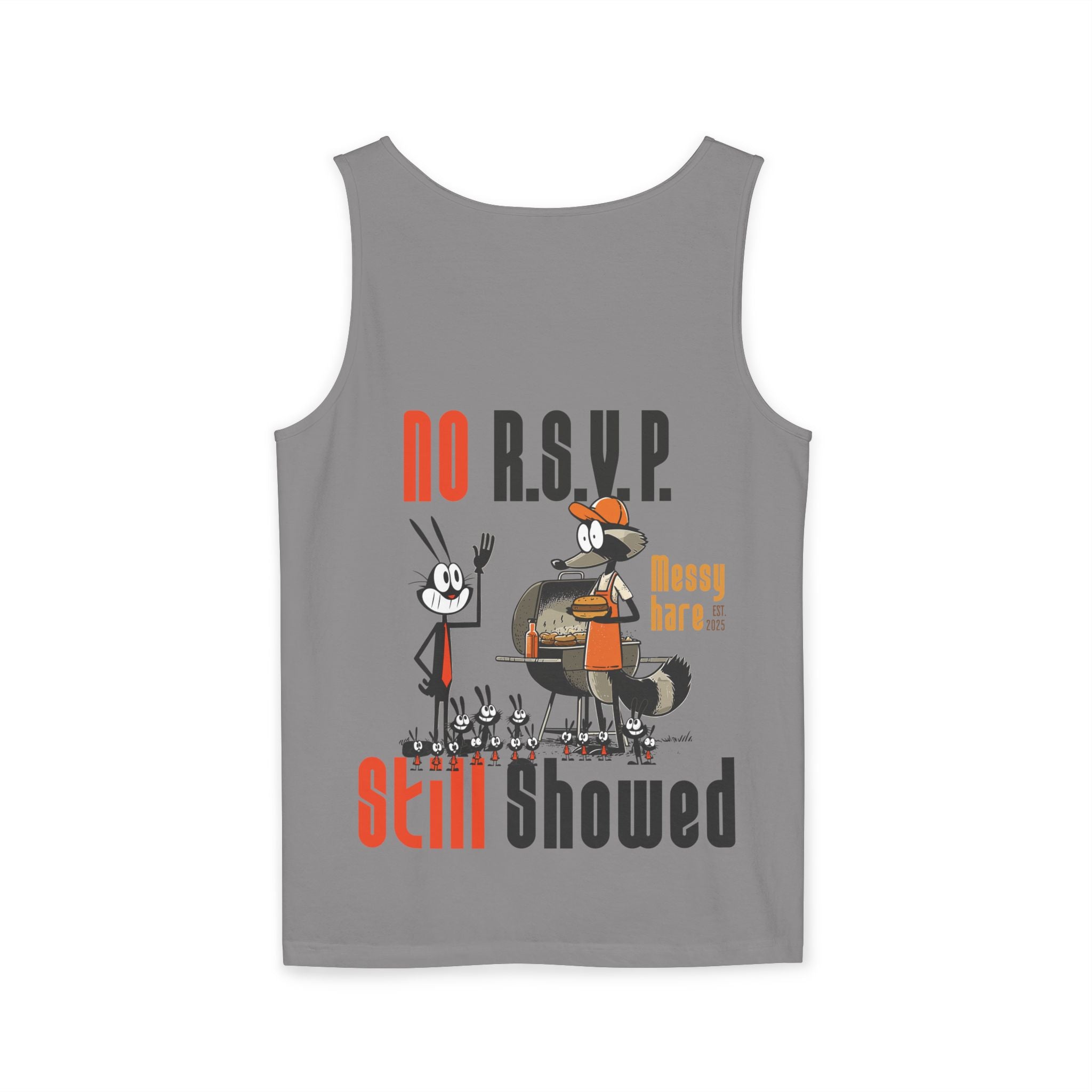 No RSVP. Still Showed. Tank