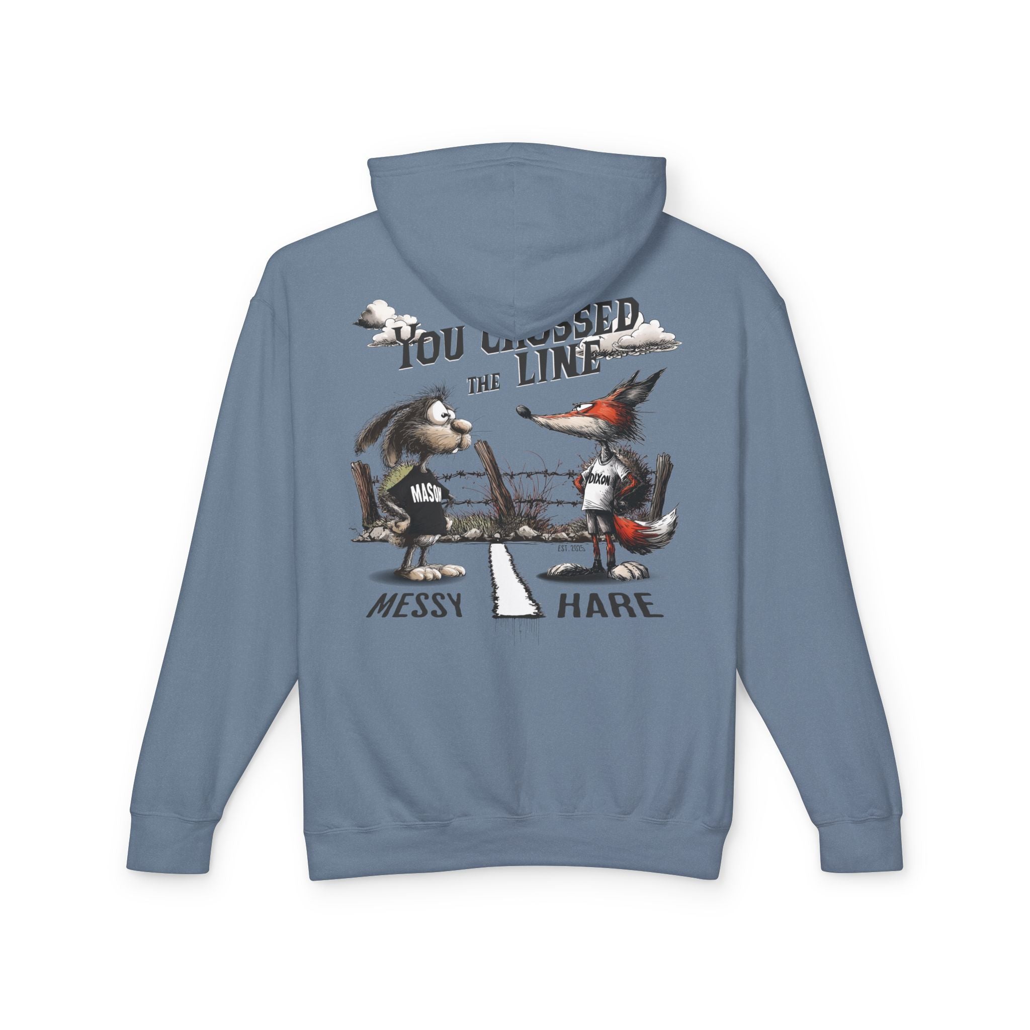 You Crossed the Line Hoodie (No Pocket)