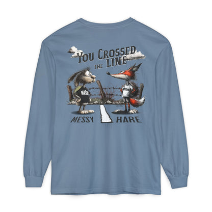 You Crossed the Line Long-Sleeve Tee