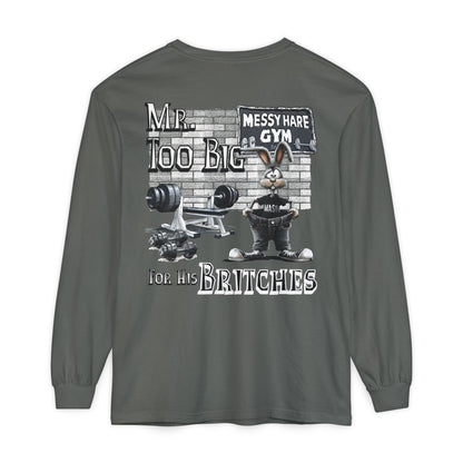 Mr. Too Big for His Britches Long-Sleeve Tee