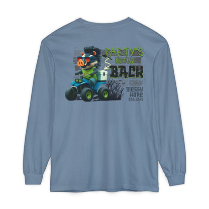 Party's in the Back Long-Sleeve Tee
