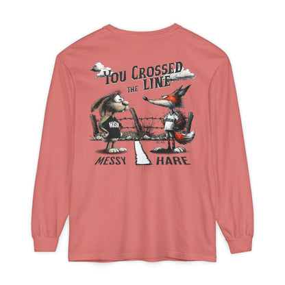 You Crossed the Line Long-Sleeve Tee