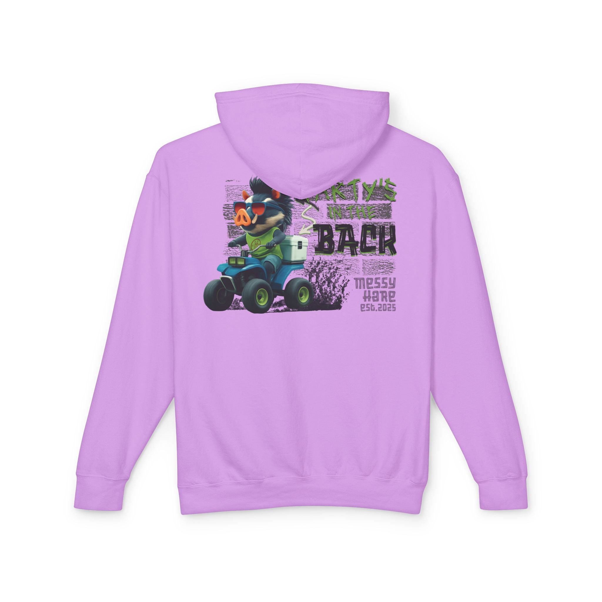 Party's in the Back Hoodie (No Pocket)