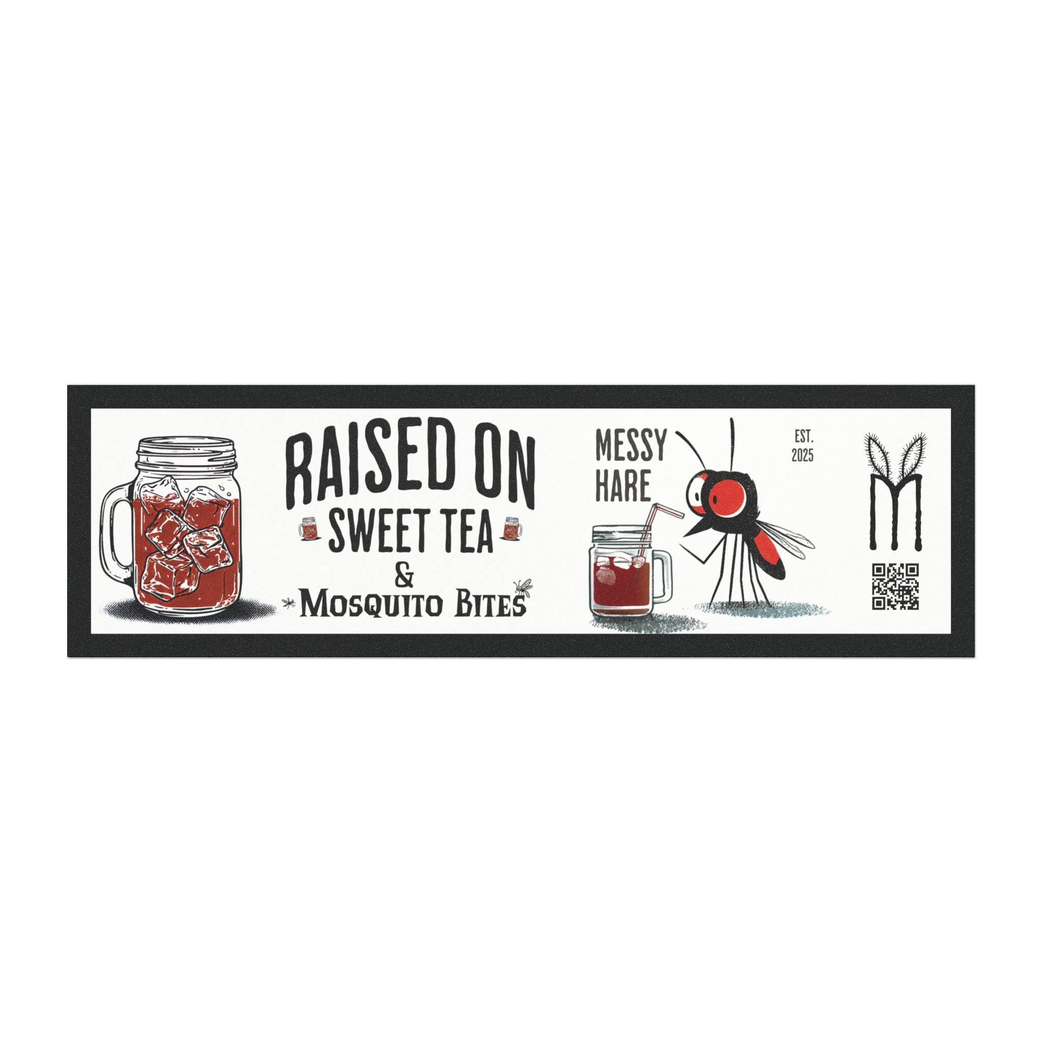 Raised on Sweet Tea & Mosquito Bites Magnet