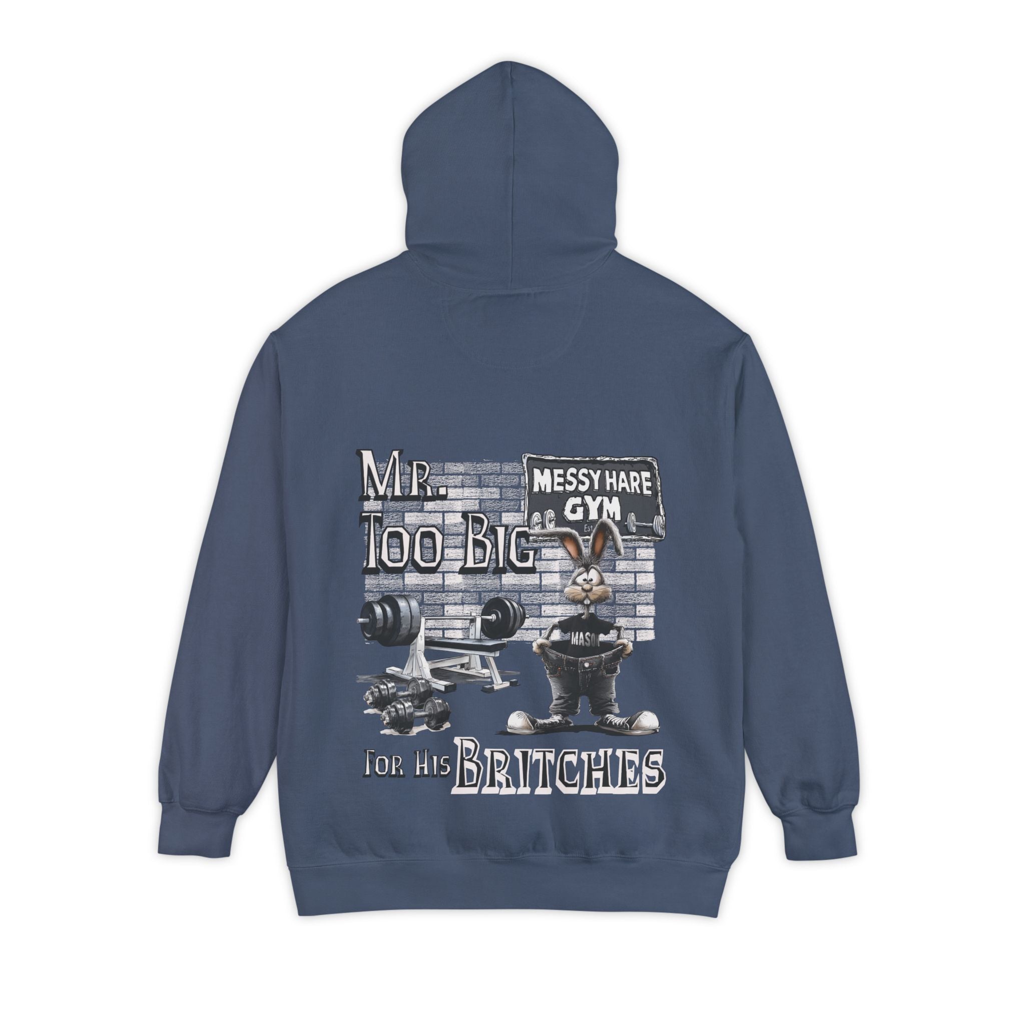 Mr Too Big for His Britches Pocket Hoodie