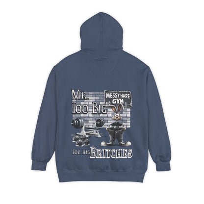 Mr Too Big for His Britches Pocket Hoodie