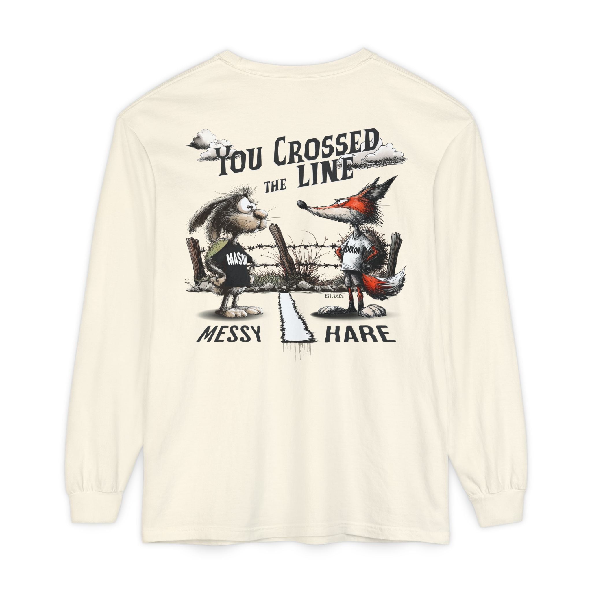 You Crossed the Line Long-Sleeve Tee