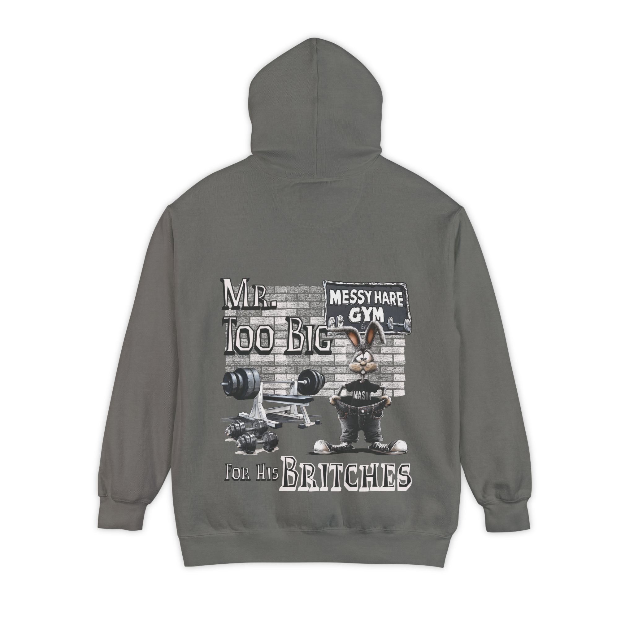 Mr Too Big for His Britches Pocket Hoodie