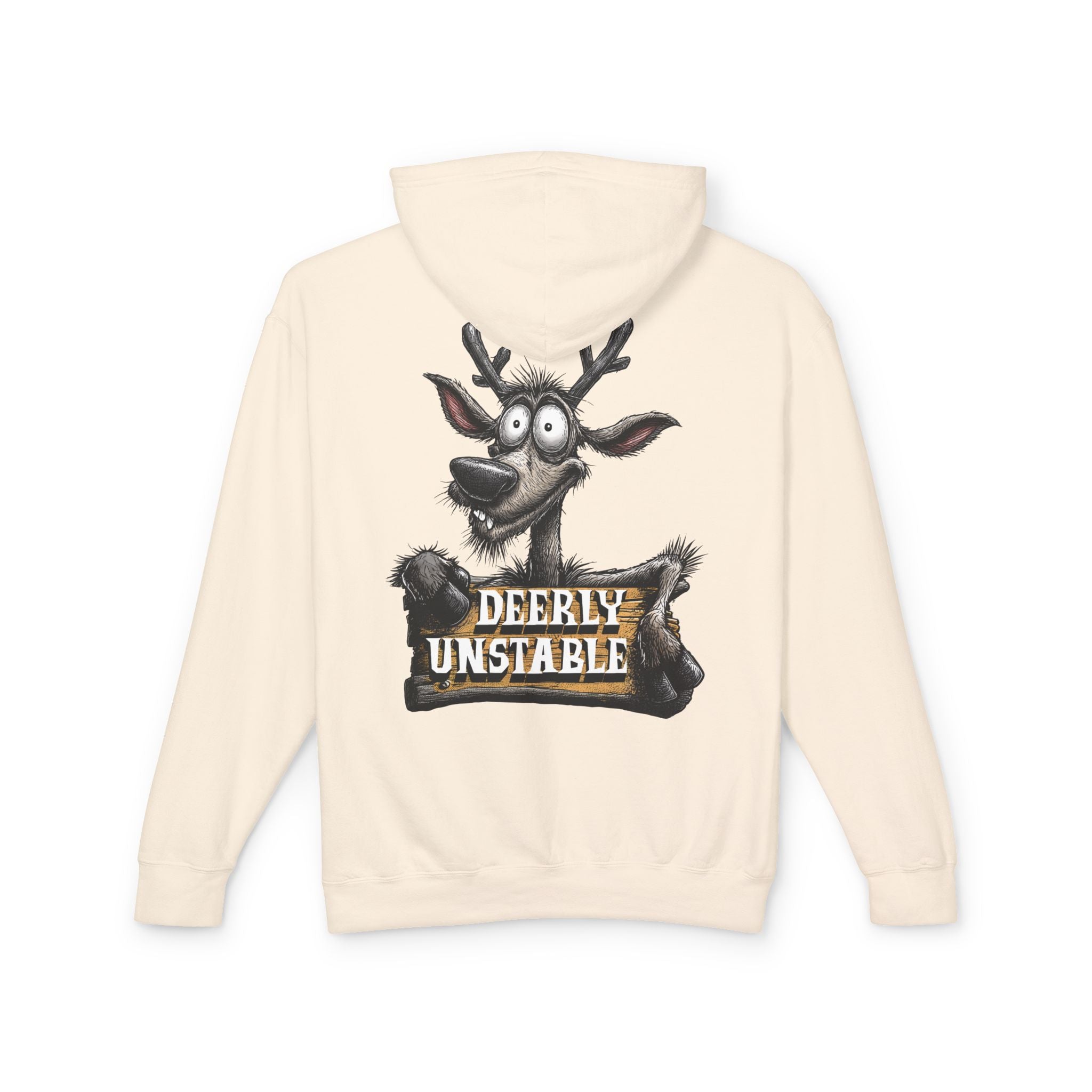 Deerly Unstable Hoodie (No Pocket)