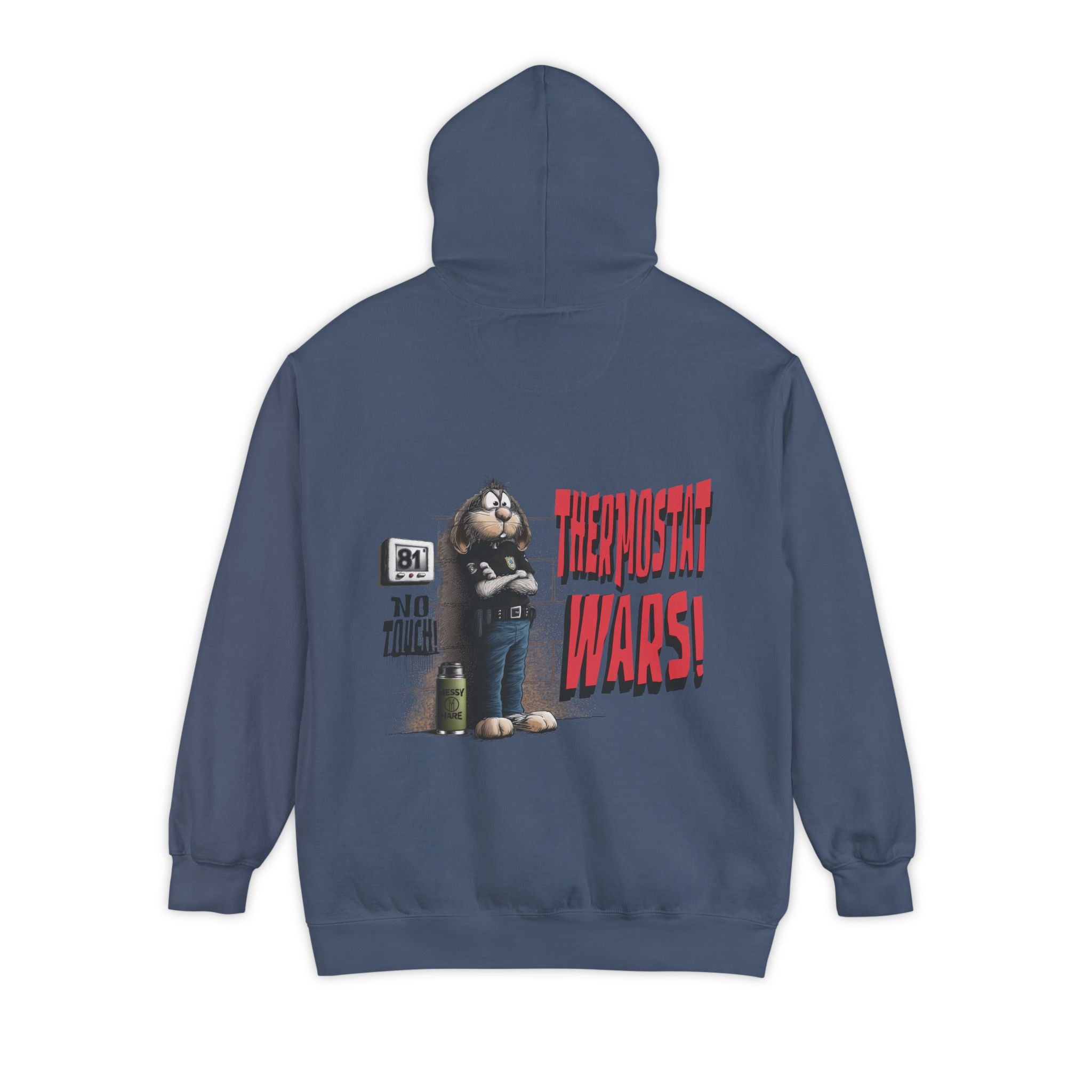 Thermostat Wars Pocket Hoodie