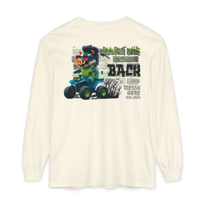 Party's in the Back Long-Sleeve Tee