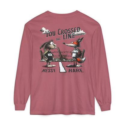 You Crossed the Line Long-Sleeve Tee