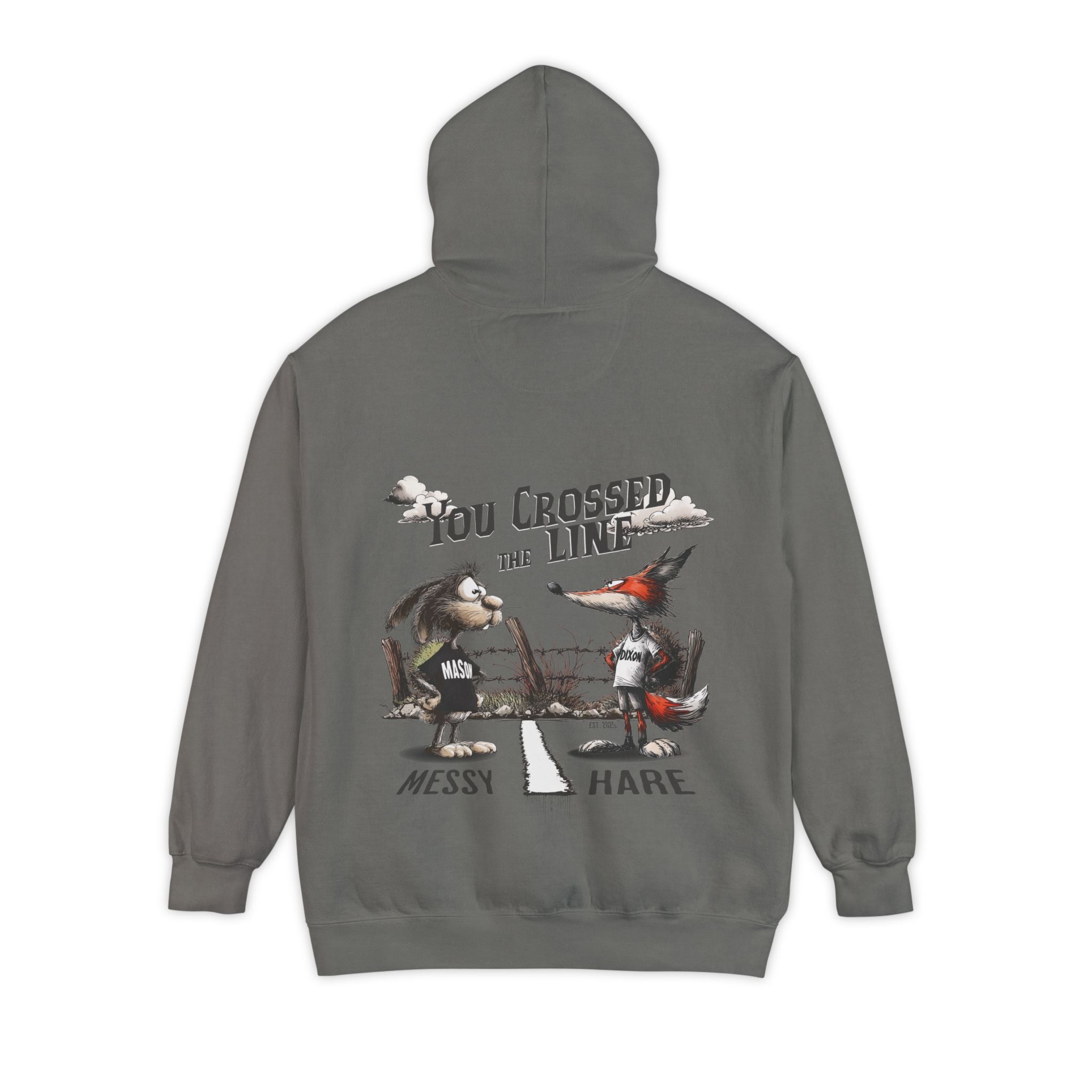 You Crossed the Line Pocket Hoodie