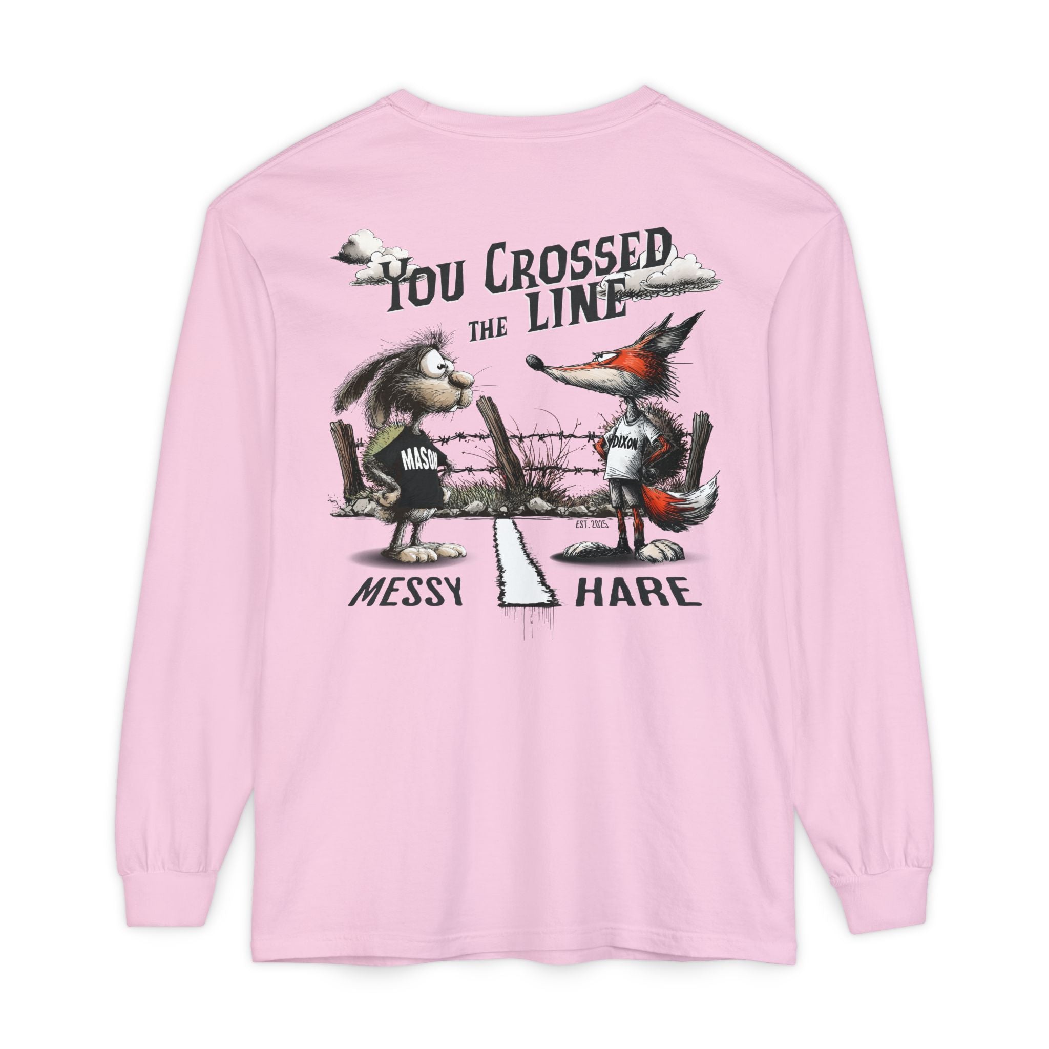 You Crossed the Line Long-Sleeve Tee
