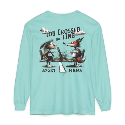 You Crossed the Line Long-Sleeve Tee