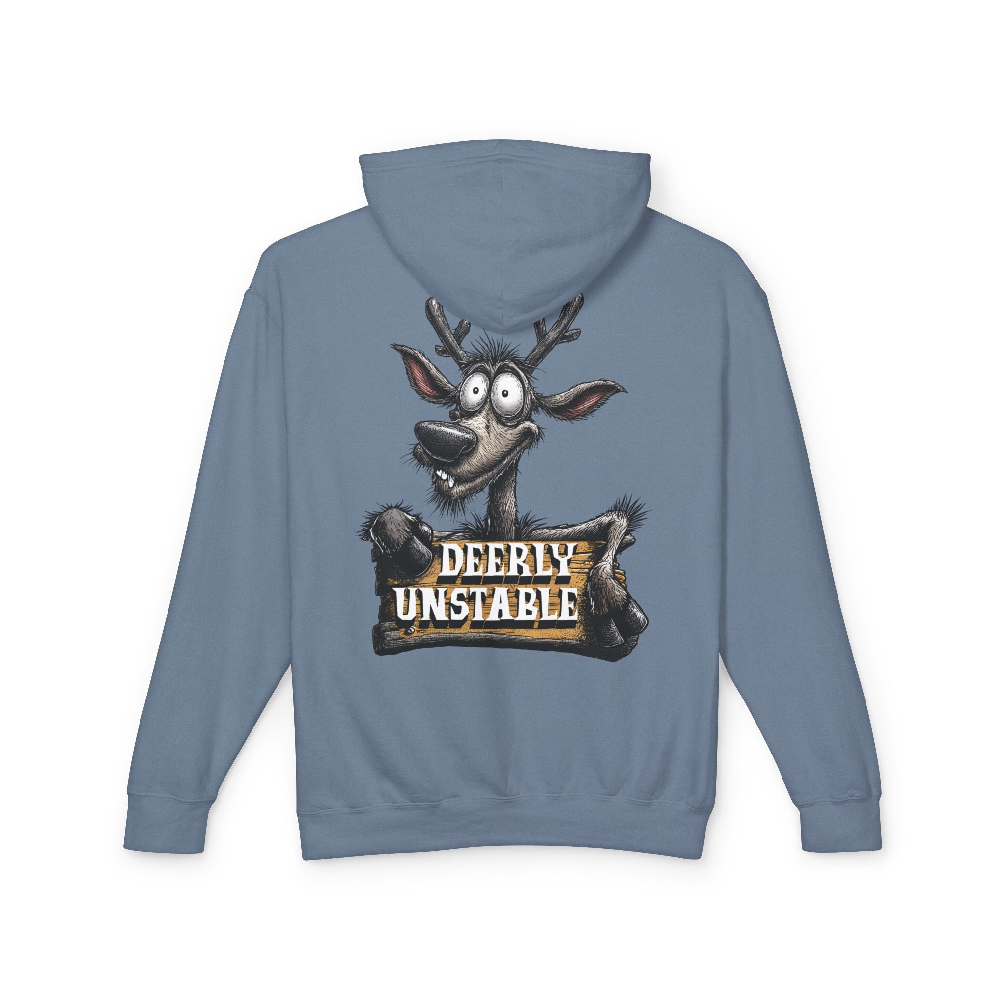 Deerly Unstable Hoodie (No Pocket)