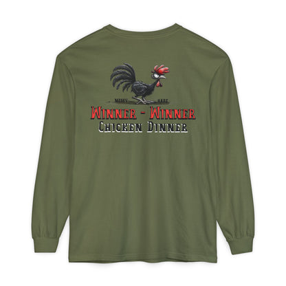 Winner-Winner Chicken Dinner Long-Sleeve Tee