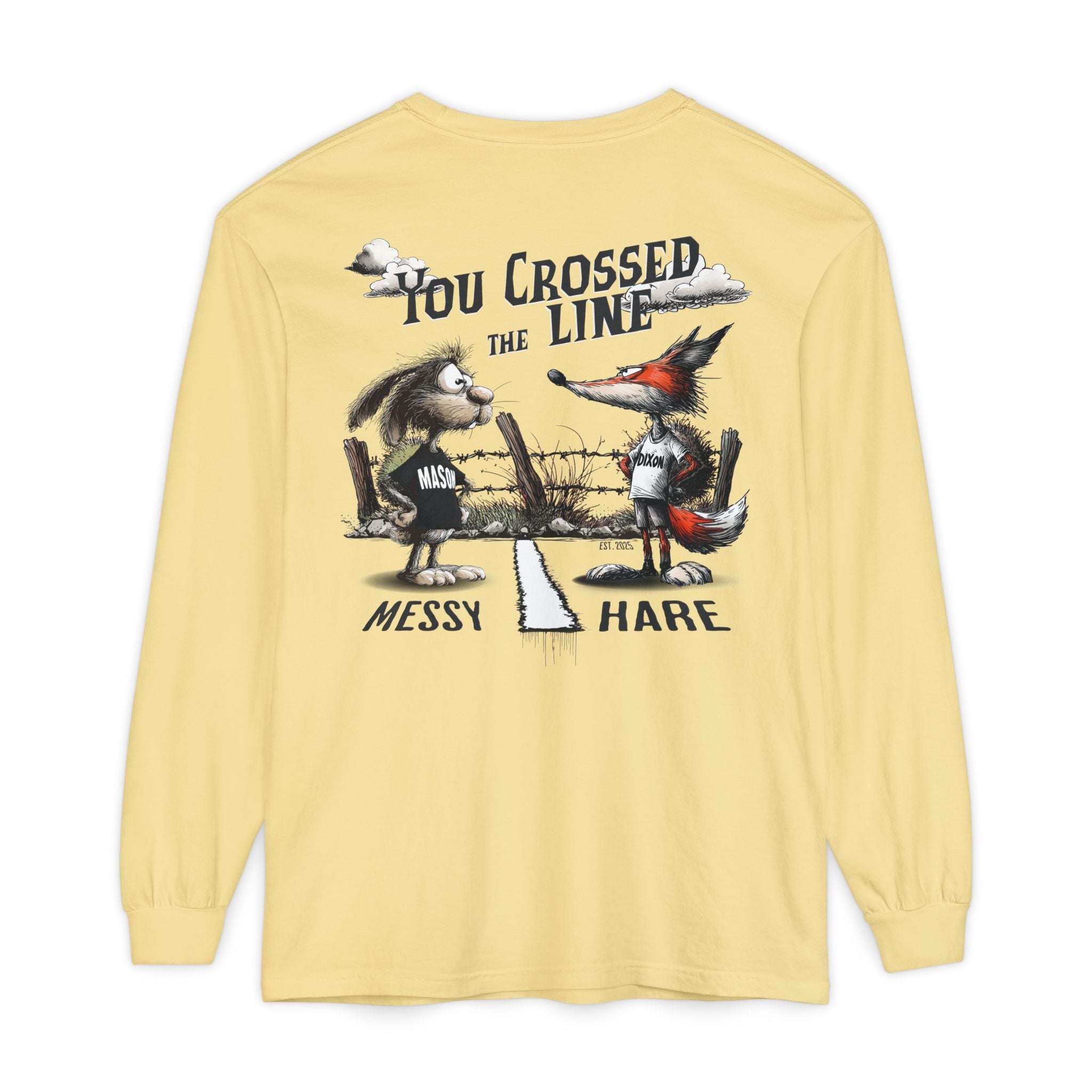 You Crossed the Line Long-Sleeve Tee