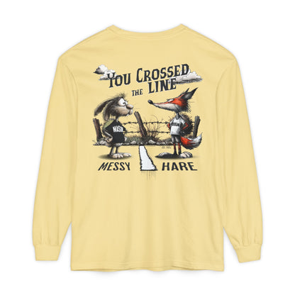 You Crossed the Line Long-Sleeve Tee